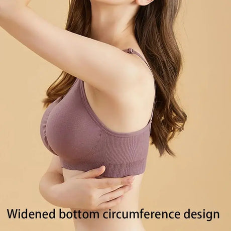 Nursing Bra Boneless Maternity Bra Maternity Wear Anti-Sagging Nursing Women Breathable Nursing Bra High Quality Large Size Brea