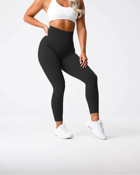 Scrunch Bum Tights Yoga Pants Leggings Women Seamless Sports Yoga Pant High Waist Ribbed Gym Clothes Fitness Workout Wear