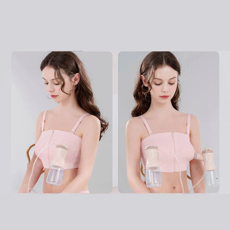 vvocci Hands Free Breastsucking Bra Breastfeeding Underwear New Collection Breastsucking Device Fixed Belt Artifact