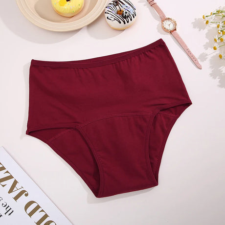 1Pcs Sexy Leak Proof Menstrual Panties Physiological Pants High Waist Women Underwear Period Comfortable Waterproof Briefs