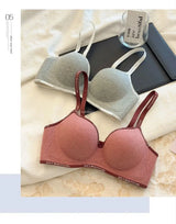 8cm Extreme Push Up Bra for Small Chest AA-A-B Cup Ultra Thick Padding Wireless Bra for Max Lift Deep Plunge Seamless Lingerie