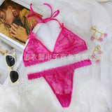 Custom Thongs Lingerie Sexy Bikini with Letters Name G-String Waist Chain Women Body Chain Lace Thong Personalized Unique Gift