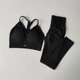 High-Waisted Hip-Lifting Women's Exercise Suit Shockproof Yoga Fitness Clothes for Running And Styling