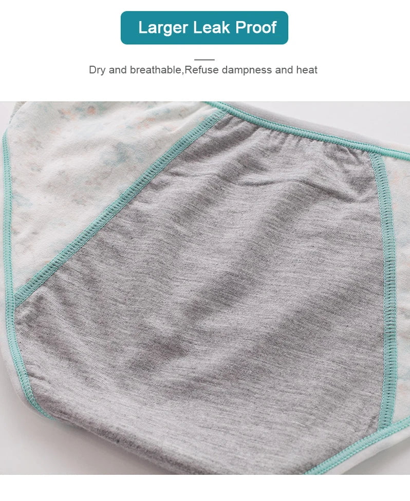 3pcs/Set Leak Proof Menstrual Panties Girls Period Underwear Sexy Pants Physiological Underwear New Product Waterproof Briefs