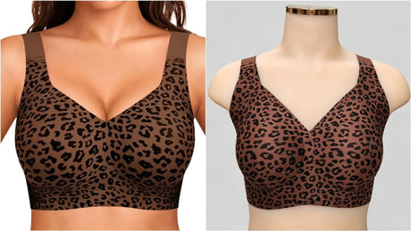 Jelly Bras for Women Non Wired Seamless Gel Plus Size Push Up Bras