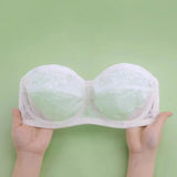 Mesh Thin Lace Transparent Bra Close-fitting Shockproof Seamless Invisible Bra Anti-sagging Lingerie Push Up Underwear Wedding