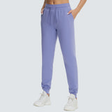 THE GYM PEOPLE Women's Workout Joggers Leggings Drawstring Running Lounge Sweatpants Tapered Pants with Pockets