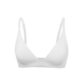 Triangle Non-paded Bralettes Women Wireless Deep V Bras Plunge Unlined No Underwire Brassiere Seamless Comfortable Everyday Bras