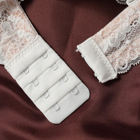 Black Lace Bra Women Small Chests Gathering Bralette Removable Shoulder Strap Soft Steel Ring Bras Wedding Party Dress Underwear