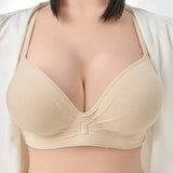 12CM Extreme Push Up Bra for Small Breast, Ultra Thick Pad Wireless Plunge Lingerie, Sexy Padded Bra to Enhance Curves