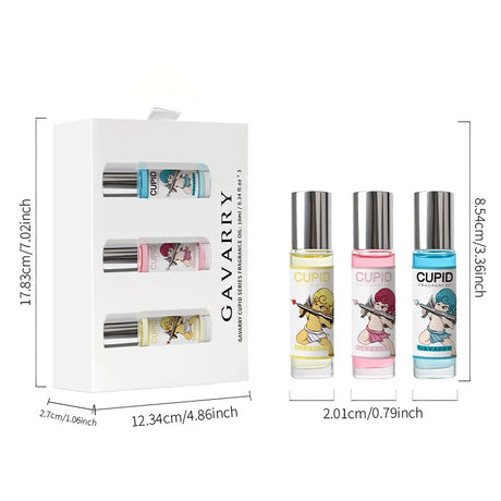 1/2/5Pcs Cupid Pheromone Cologne Perfume Spray for Man to Attract Women,Charming Roll on Fragrance,Portable Dating Glamour Scent