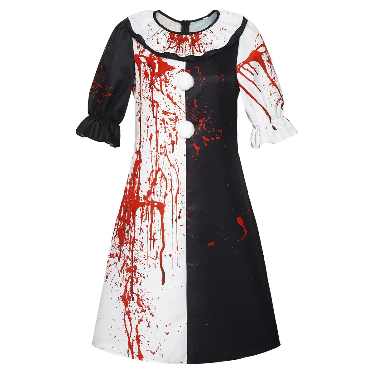 Art The Clown Cosplay Costume ‌Terrifierr 3 Bloody Outfits Killer Clowns Jumpsuits for Halloween Carnival Party Horror Costumes
