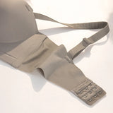 Half Cup of Scarless Suspender Bra Without Steel Rings Gathering Strapless Breasts for Women Adjustable Sexy Scarless Underwear
