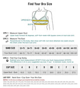 DELIMIRA Women's Front Closure Racerback Bras Plus Size Full Coverage Supportive Underwire Plunge Unlined Bra Underwear