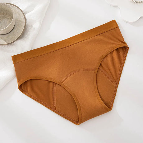 1/4PCS Women Period Panties Heavy Flow Leakproof Underwear Black Postpartum Menstrual Physiological Panty Teens Briefs S-3XL