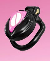 New Sissy Simulation Vagina Cock Cage Stainlesswith 4 Penis Rings Chastity Lock Man Chastity Belt Man's Sex Products Sex Toy 18+