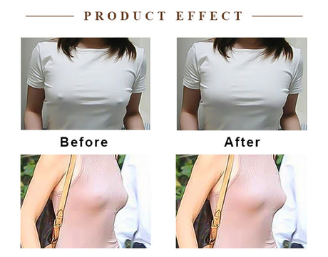 Invisible Nipple Cover Reusable Cover Ups Adhesive Silicone Nipple Pasties For Women Breast Petals Chest Stickers Sticky Bra Pad
