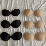 2025 New Women Summer Chest Stickers Lift Up Nude Bra Self Adhesive Bra Invisible Cover Bra Silicone Pad Sexy Strapless Breast