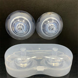 2pcs Silicone Nipple Protectors Breast Milk Feeding Mothers Nipple Shields Protection Cover Breastfeeding Milk Extractor Nipple