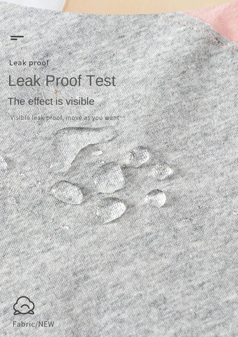 3PCS Cotton Menstrual Panties Leak Proof Breathable Sexys Panties Woman Women Girls Physiological Pants Women's Intimates M-XL