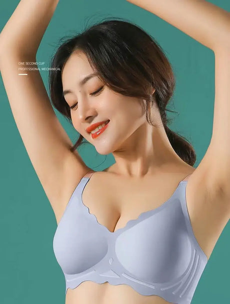BH Women Bralette No Steel Ring Adjustable Strap Beauty Back Bra Upper Support Pure Desire Comfort Sling Ladies Underwear