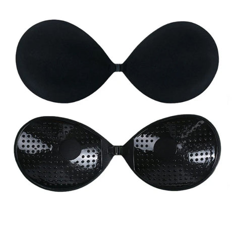 Women Sexy Invisible Strapless Adhesive Stick Bra Strapless Push Up Bras Backless Lingerie Seamless Silicone Bralette Underwear