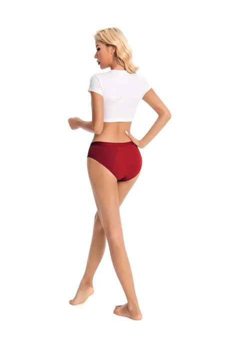 1/4PCS Women Period Panties Heavy Flow Leakproof Underwear Black Postpartum Menstrual Physiological Panty Teens Briefs S-3XL