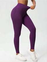 Women's Gym Tight Pants Seamless Yoga Pants Hip Lifting Workout Leggings Fitness Running Compression Sports Tights