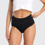 4 Layer Very Abundant Bamboo Period Panties for Heavy Flow Women Menstrual Panties Overnight High Waist Period Underwear