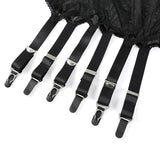 Sexy multi choices Luxury Garter Belt Women Glossy Satin Mini Skirt Metal Clips Garter Suspender Belt For OL sexy dancer sm game