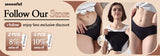 4 Layer Very Abundant Bamboo Period Panties for Heavy Flow Women Menstrual Panties Overnight High Waist Period Underwear
