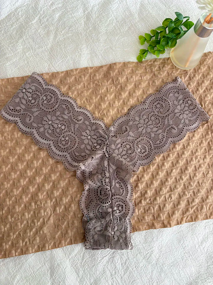 Personalized Text Custom Thong Customization Name Crystal Letters Panties Sexy Lace Underpants for Woman Wife Girlfriend Gift