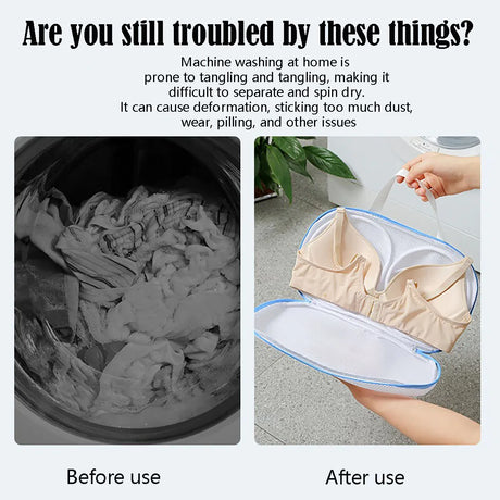 Bra Laundry Bag Underwear Wash Package Brassiere Clean Pouch Anti Deformation Mesh Pocket Special for Washing Machine