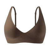 Beautiful Back Invisible Seamless Underwear Women's Large Breast Revealing Small Breast Gathering Side Breast Sexy Wireless Bra