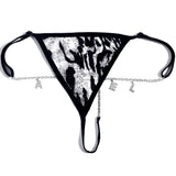 Customize Name Crystal Letters Waist Body Chain for Women Sexy Leopard Underwear Bikini Thong Body Jewelry Valentine's Day Gift