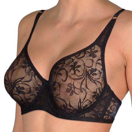 3 Pcs Women's Lace Bra Set Underwire Hollow out Embroidery Sexy plus Size Lingerie Tops Brassiere Underwear B C D E Cup