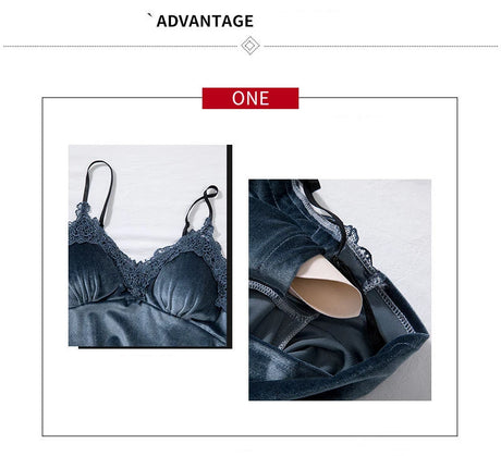 TOP Casual Velour Home Clothing 4pcs Sleep Set Intimate Lingerie Women Pajamas Suit Long Sleeve Lace Velvet Homewear Pyjamas Set