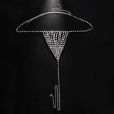 Stonefans New Rave Pearl Jewellry Accessories Waist Chain Fashion 2025 Summer Club Sexy Thong Panties G String Bikini Women Gift