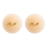 Tornova Solid State Rubber Nipple Patch Invisible and Traceless Solid Chest Patch Women's Sexy Breast Patch Nipple Decoration