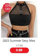 Sexy Women T Shirt See Through Mesh Black Long Sleeve Bodysuit Sheer Slim Turtleneck Tulle Crop Top T-Shirt Transparent Clubwear