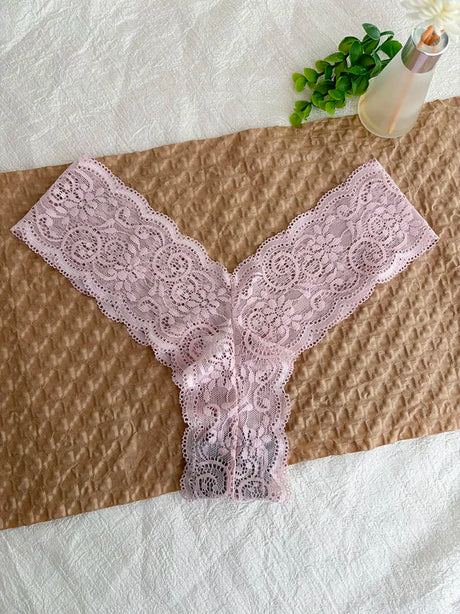 Personalized Text Custom Thong Customization Name Crystal Letters Panties Sexy Lace Underpants for Woman Wife Girlfriend Gift