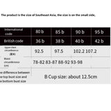 Large Size Without Steel Ring Comfortable Breathable Gathered Ladies Underwear Non-magnetic Thin Cup Glossy Obese Sister Bra