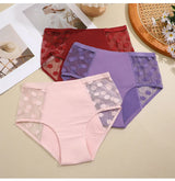 Physiological Underpants Sexy Lace Leak-proof Menstrual Three layer leak proof Sanitary Stretch Underwear Menstruation Briefs