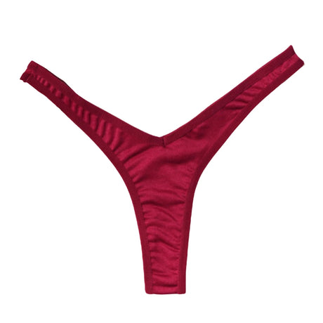 Women's V Waist Sexy Sports Thongs G-string Panties Low Rise Underpants Knicker Fitness T Pants Erotic Lightweight Ladies T-back