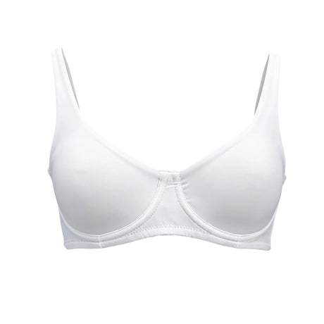 Women's Unlined Balconette Sport Bra Underwire Supportive Plus Size Daily Comfort Smooth Scoop Neck Invisible Under Every Outfit