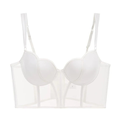 CINOON Sexy Lace Bra for Women Rubber Bone Vest Underwear Push Up Female Wedding Bralette French Corset Bras Comfort Lingerie