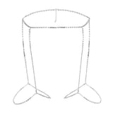 Luxury Party Crystal Thigh Garters Leg Chain Sexy Bling Rhinestone Legged Waist Chain Belly for Women Bikini Body Jewelry Gift