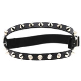 Punk Double Row Spiked Rivet Garter Belt Leg Ring Adjustable Thigh Harness Gothic Dark Leg Accessories for Club Street Outfits