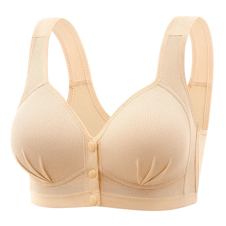 New Large-sized Breathable Non Steel Ring Breastfeeding Underwear Thin Comfortable Adjustable and Seamless Women's Bra