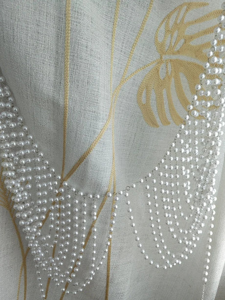 CHICATWILL European Sexy Deep V-Neck Lady Camis Pearls Tops Beach Handmade Beading Body Chains Hot Woman Vest American Female